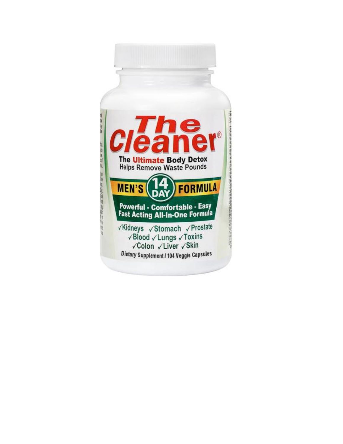 The Cleaner 14day mens 104caps