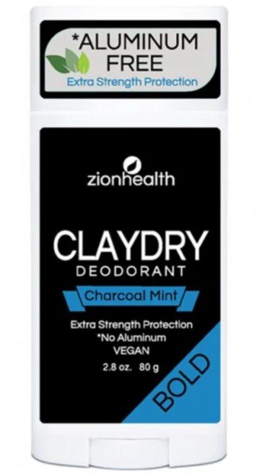 Clay Dry Deodo-Charcoal Mint 2.8oz