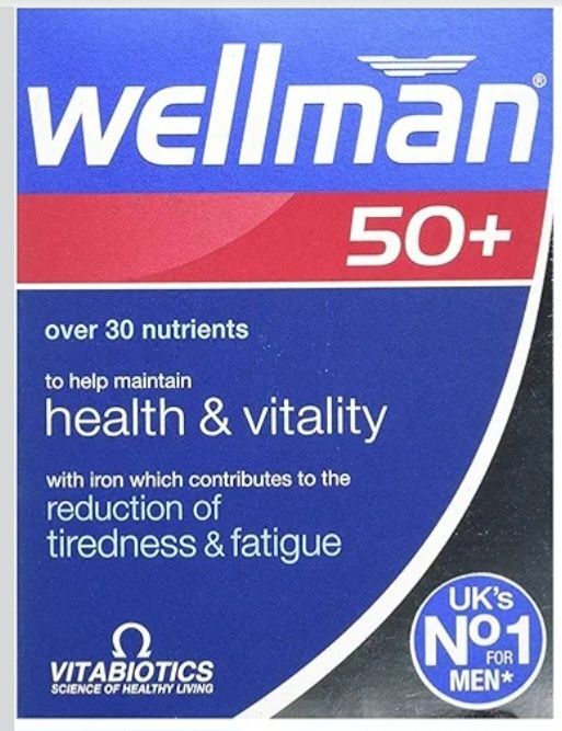 Wellman 50+ 30 tabs
