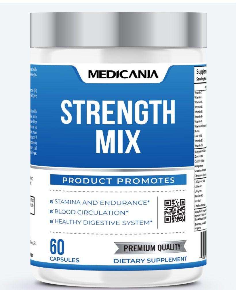 MEDICANJA Strength Mix 60 Caps