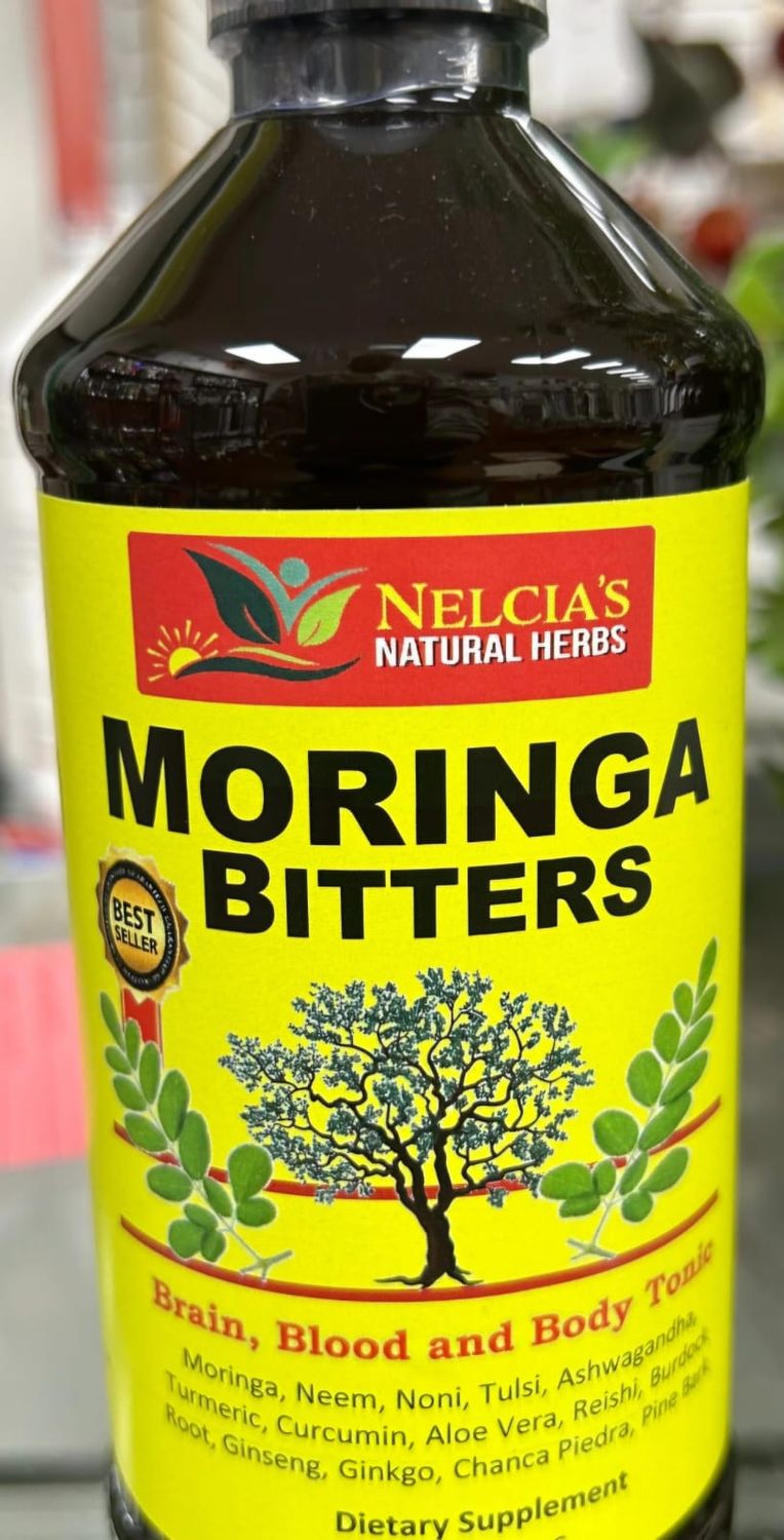 Nelcia's Moringa Bitters 16floz