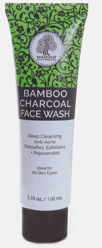 Madina Bamboo Charcoal FaceWash 3.38oz