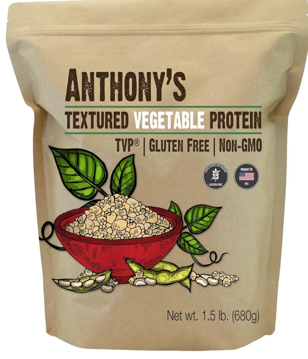 Anthony's Textured Vegetable Protein 1.5lb