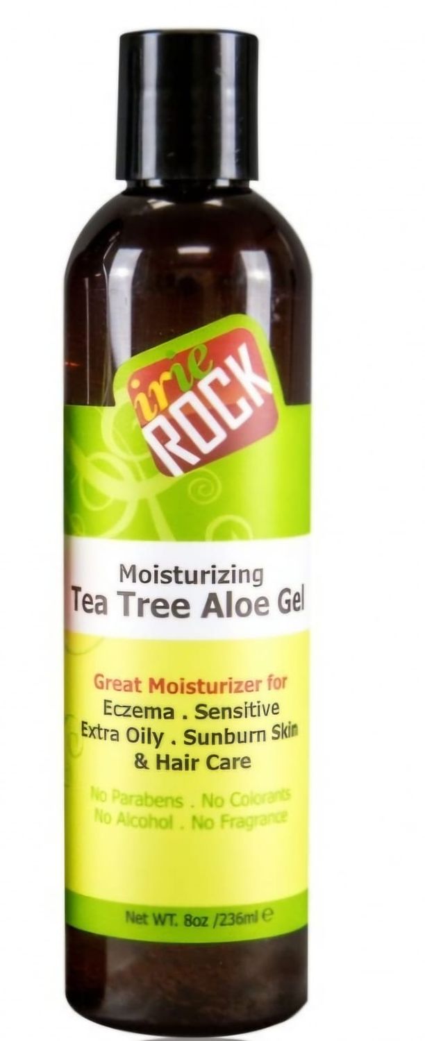 Irie Rock Moisturizing TeaTree Aloe Gel 8oz