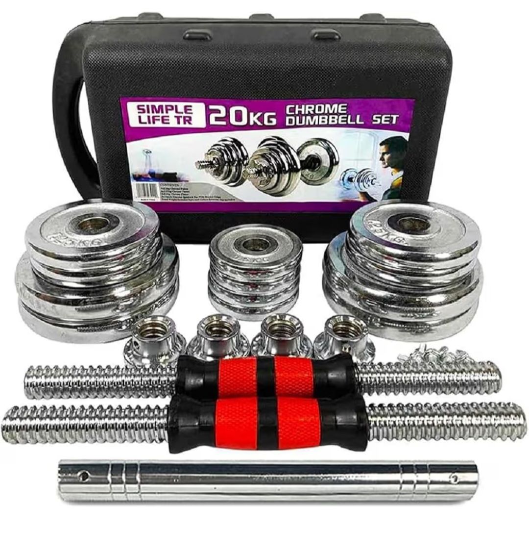 Phyzik Adjustable Dumbell Set 20kg / 44lb