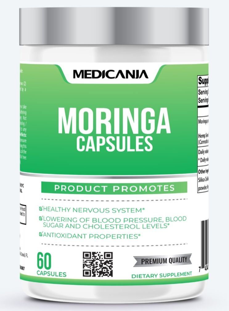 Medicanja Moringa Capsules 60cap