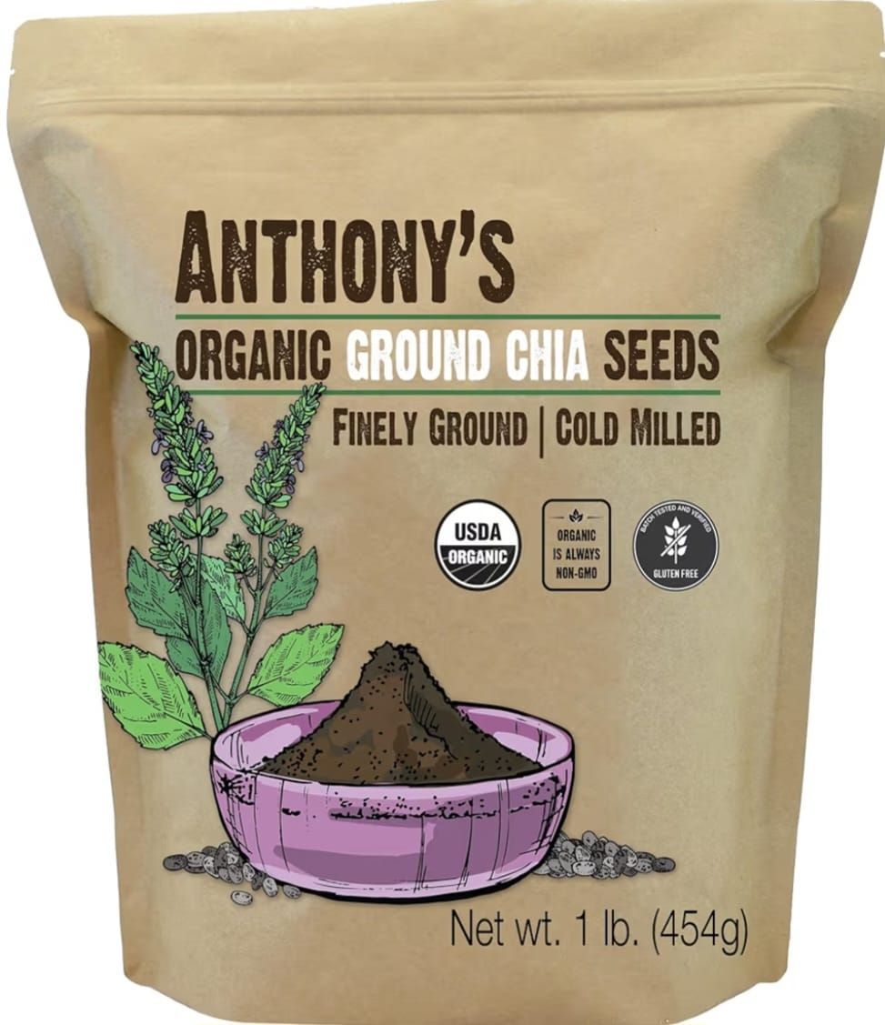 Anthony's Ground Chia Seed 1lb