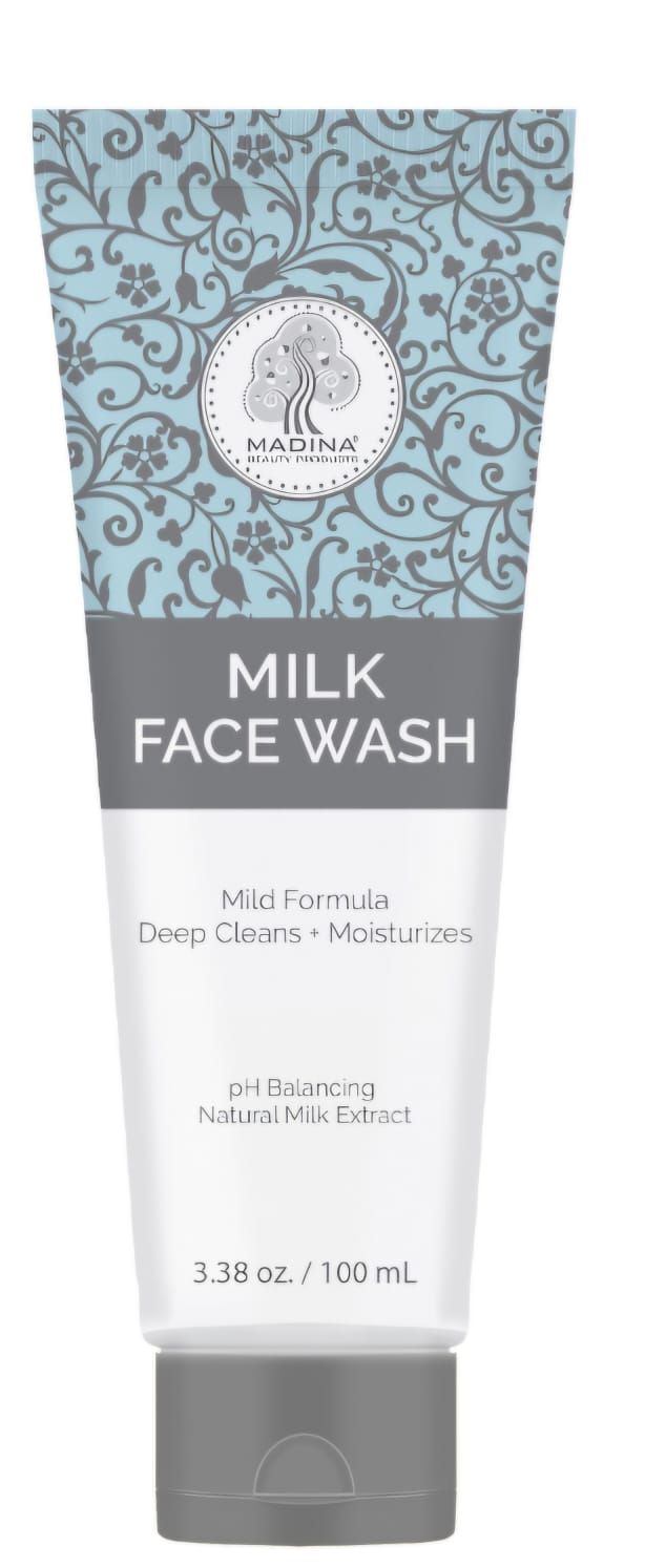 Madina Face Wash with Milk 3.38oz