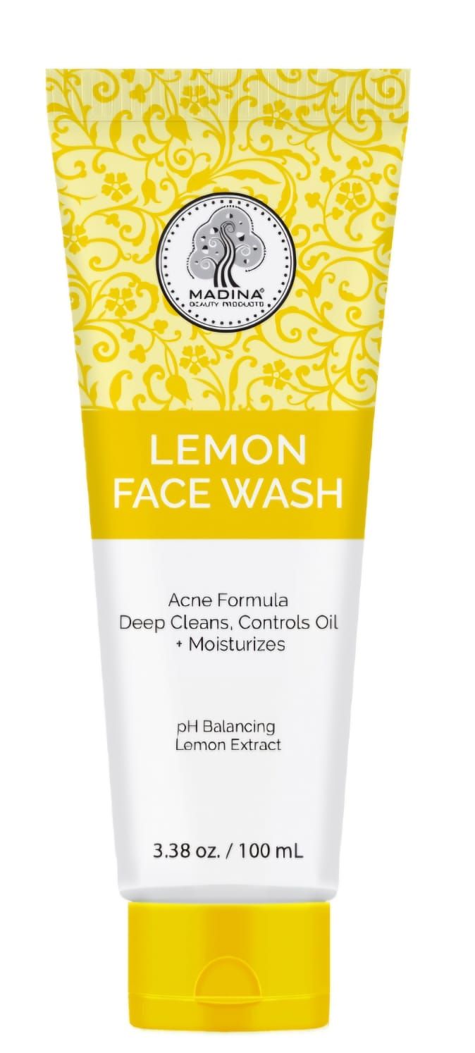Madina Face Wash with Lemon 3.38oz
