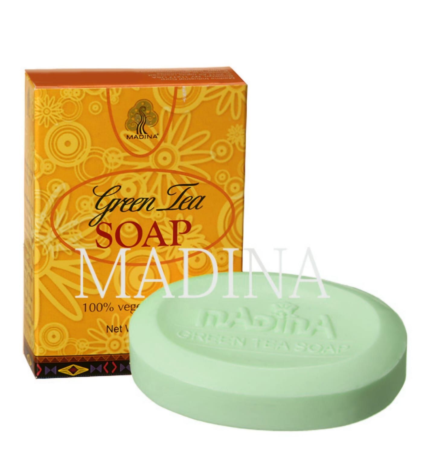 Madina Green Tea Soap 3.5oz