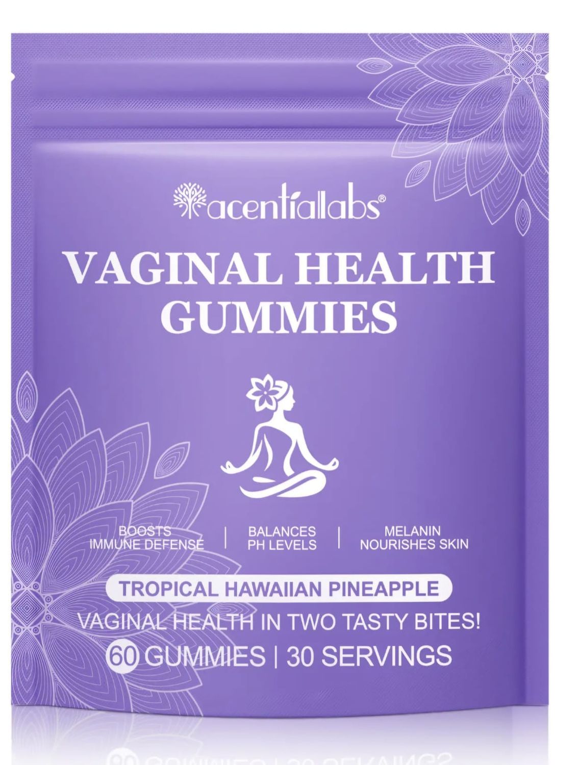 Acentiallabs Vaginal Probiotics 60 gummies