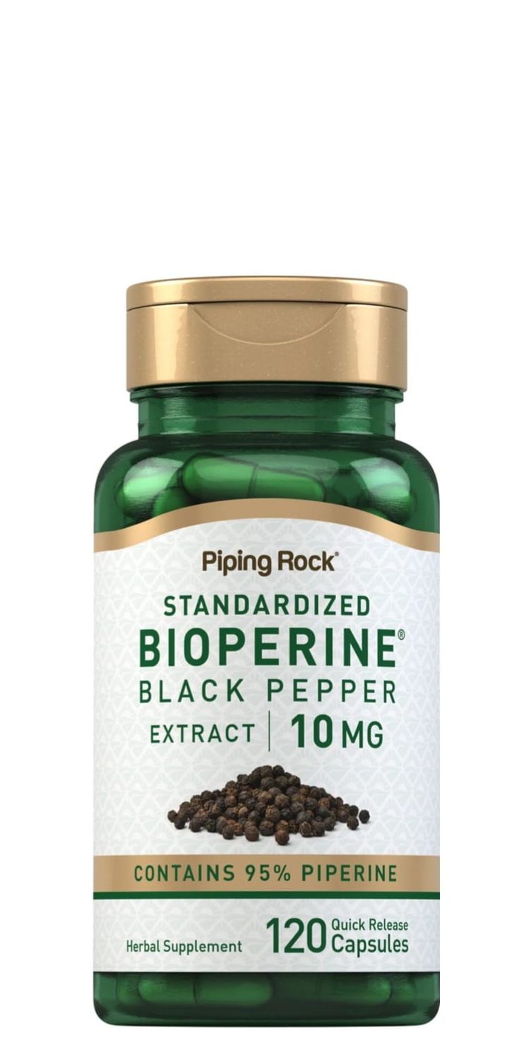 Piping Rock Bioperine 10mg 120caps