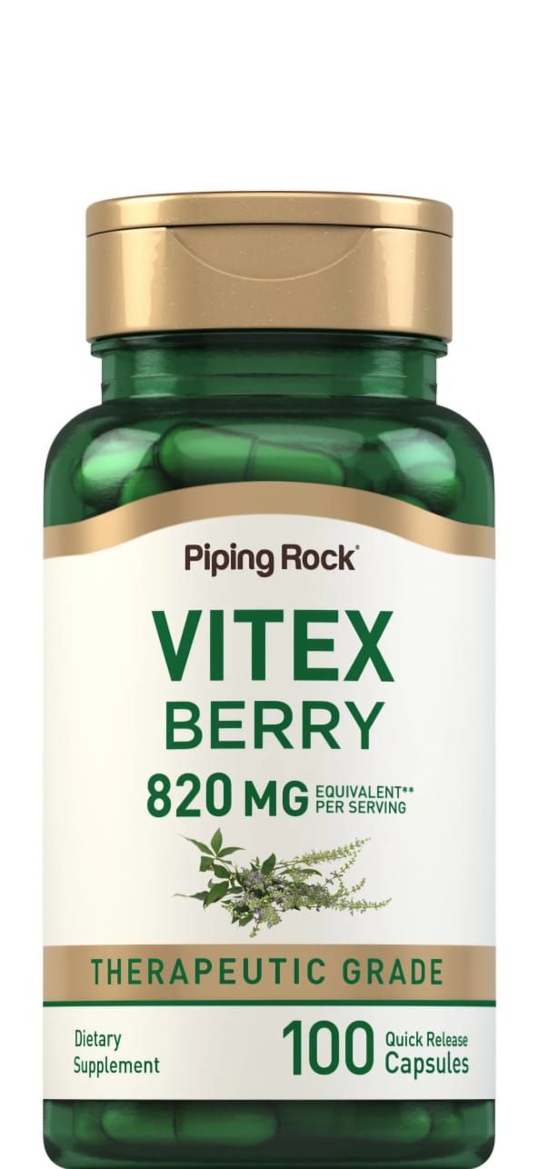 Piping rock Vitex berry 820mg 100caps