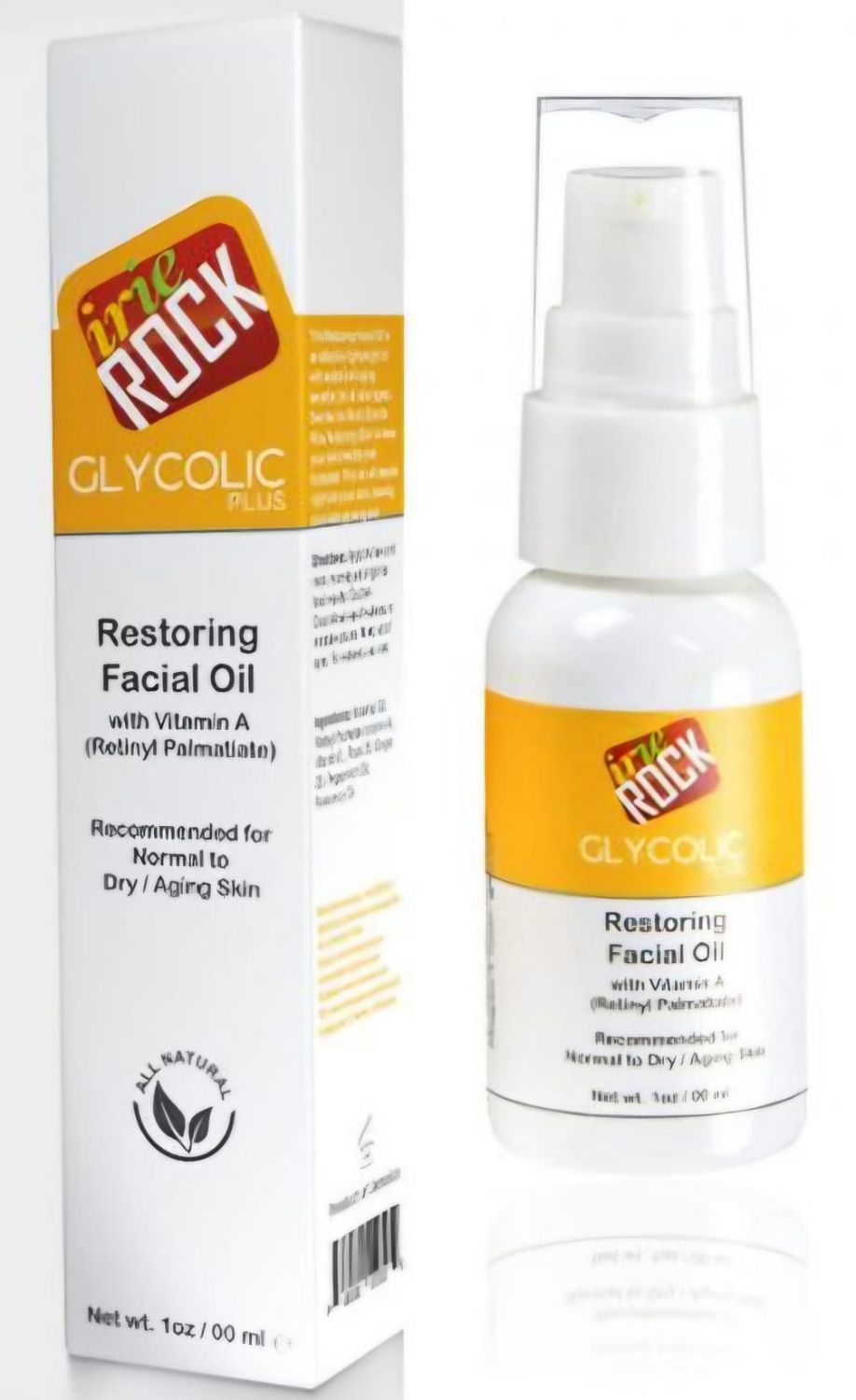 Irie Rock Glycolic Restoring Oil 1oz