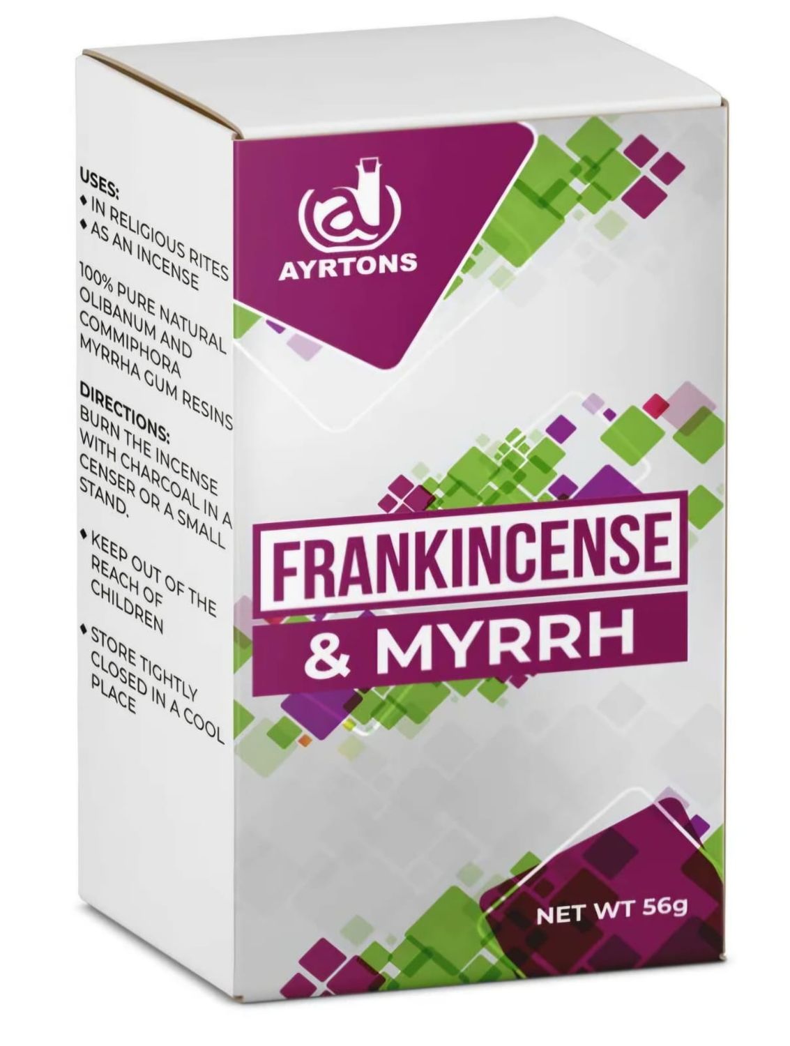 Ayrtons Frankincenc &amp; Myrrh 56G