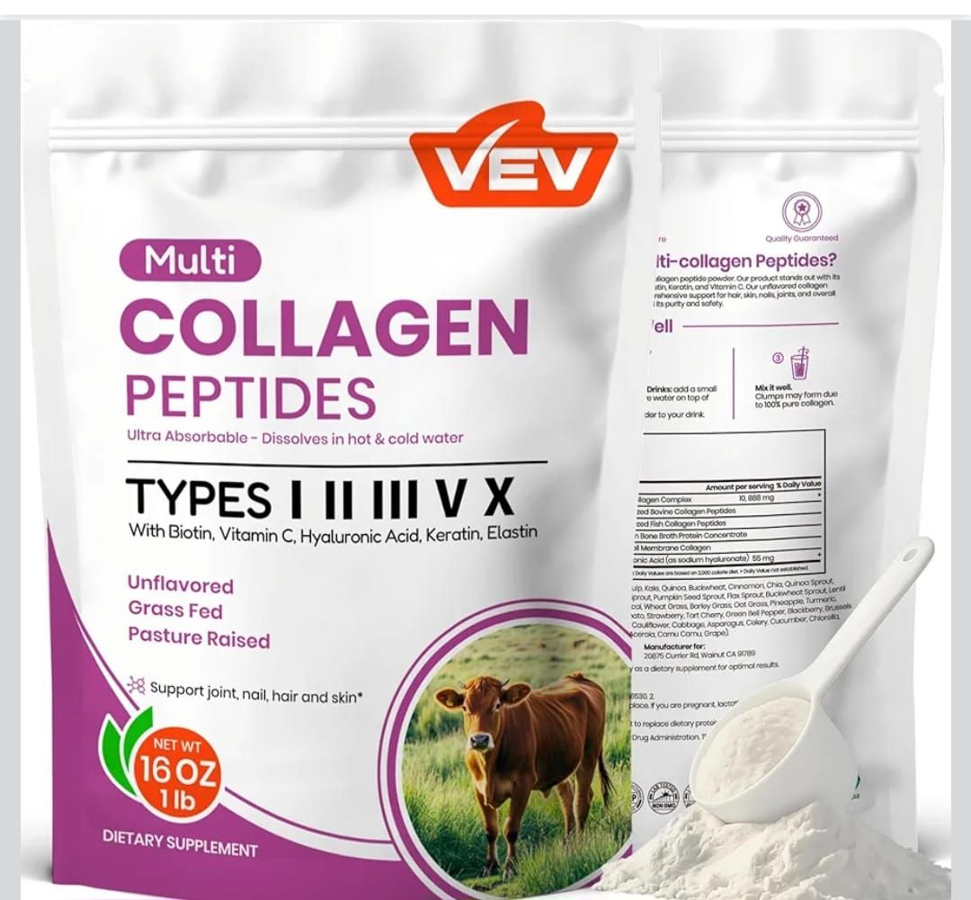 Vev Multi Collagen Pep Powder 16oz