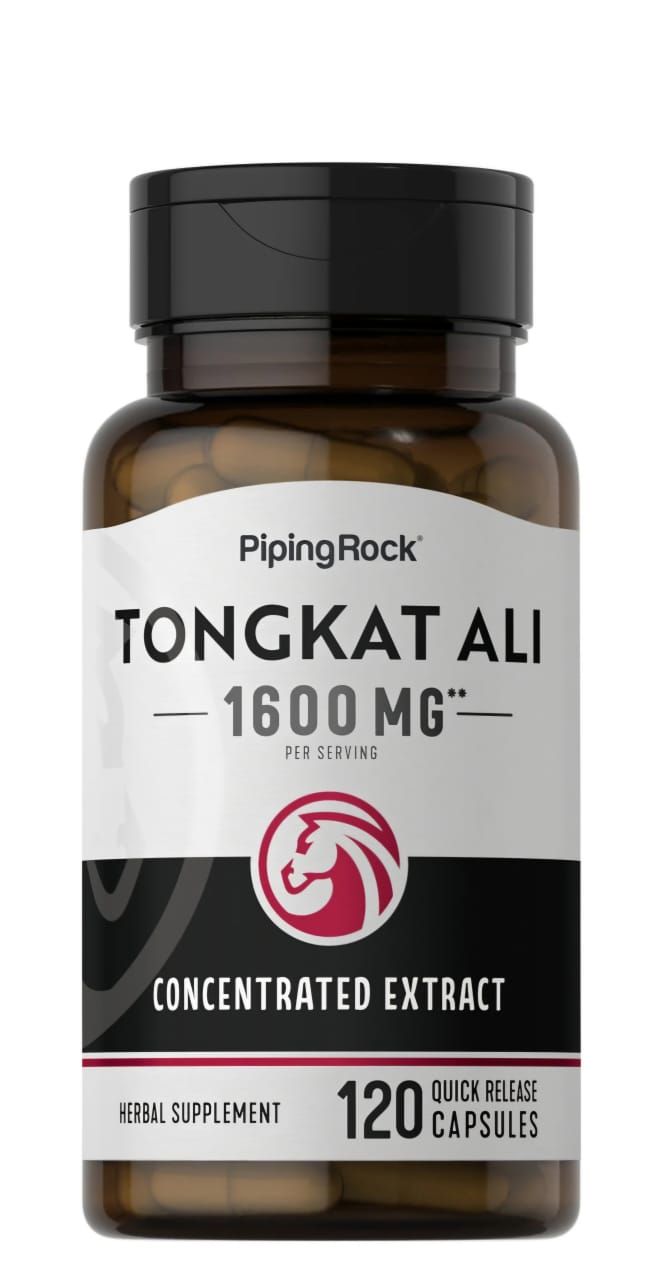 Piping Rock Tongkat Ali for men 1600mg 120cap
