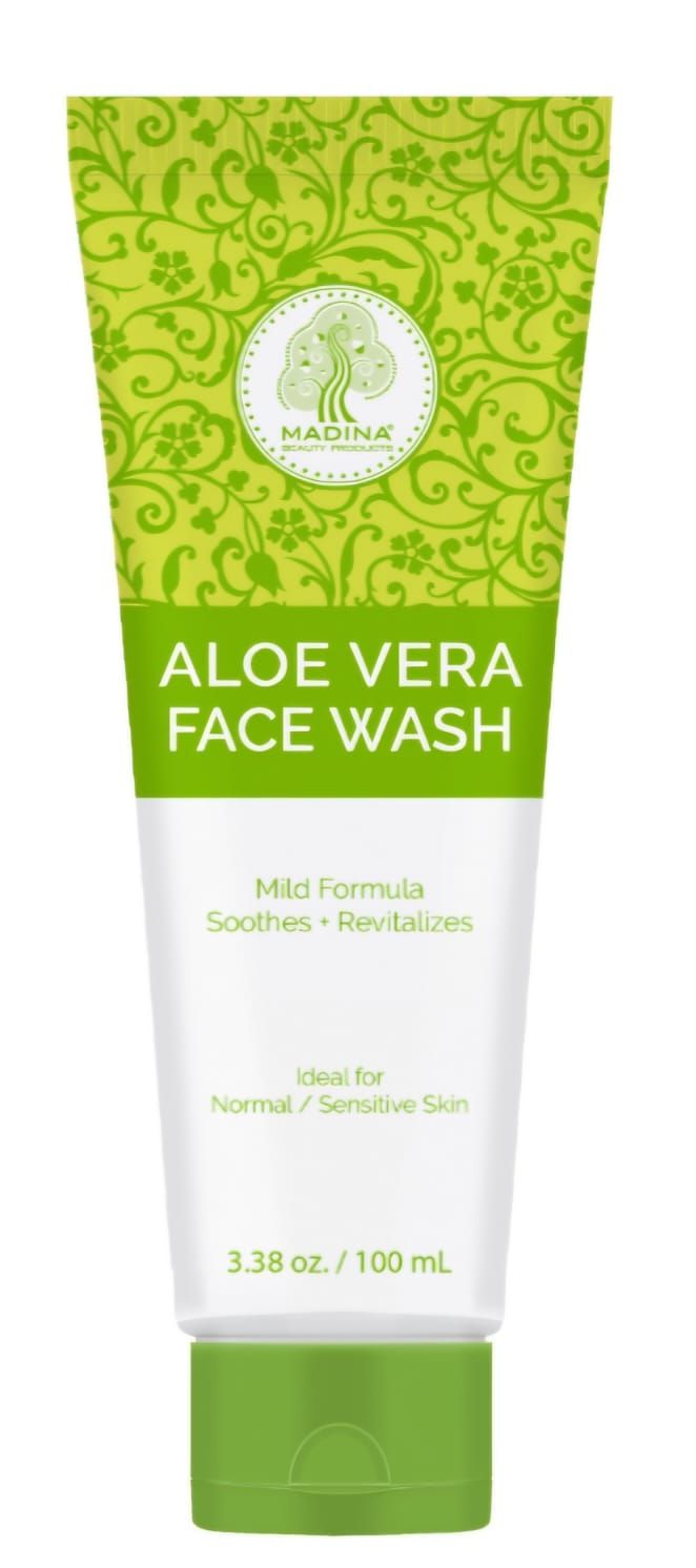 Madina Face Wash with Aloe Vera 3.38oz