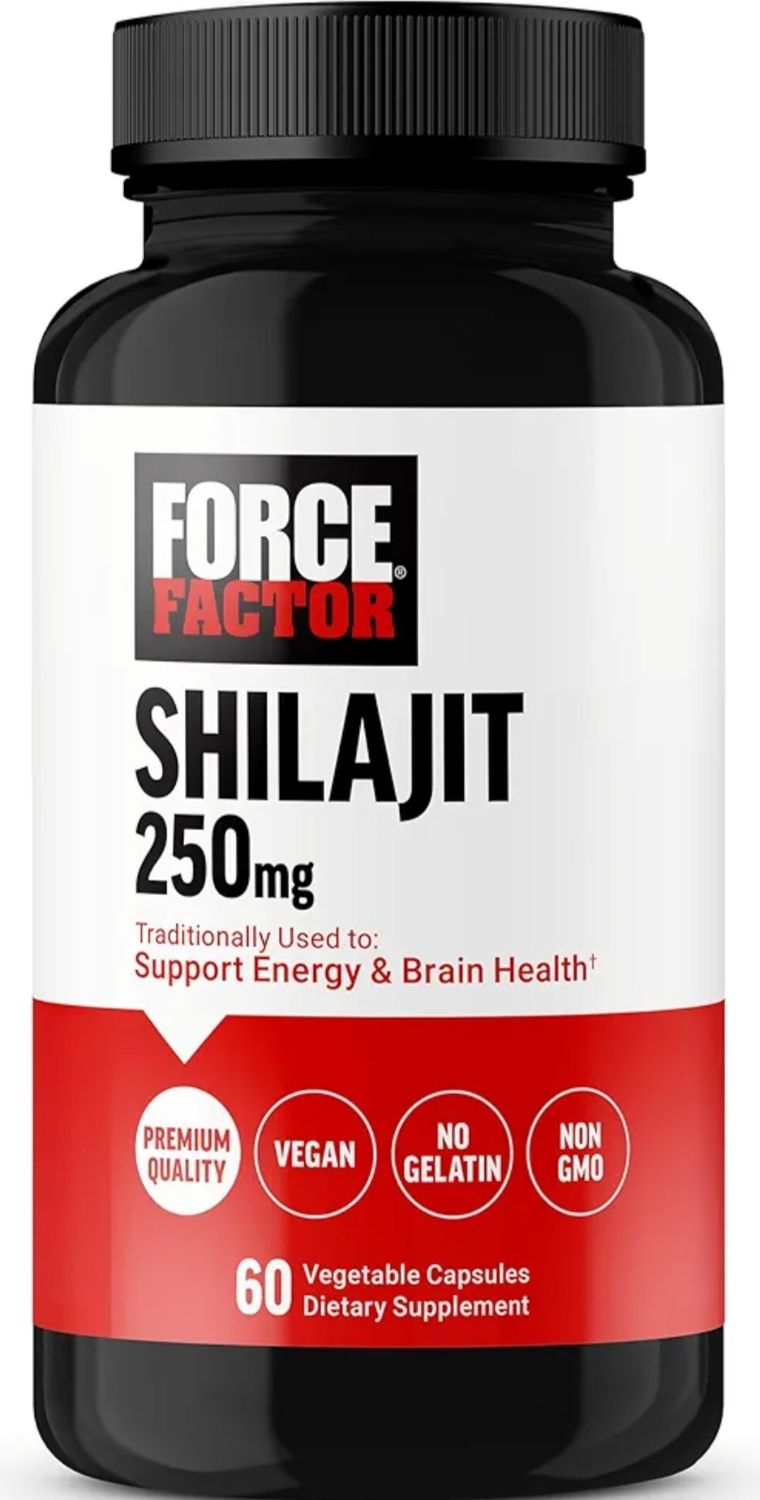 Force Factor Shilajit 60vcaps 250mg
