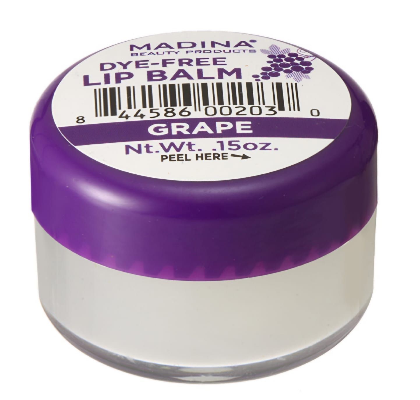 MADINA LIP BALM GRAPE 15oz