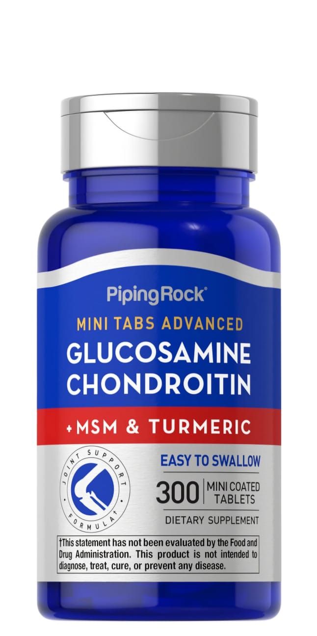 Piping Rock Advance Glucose Chon MSM 300minitabs
