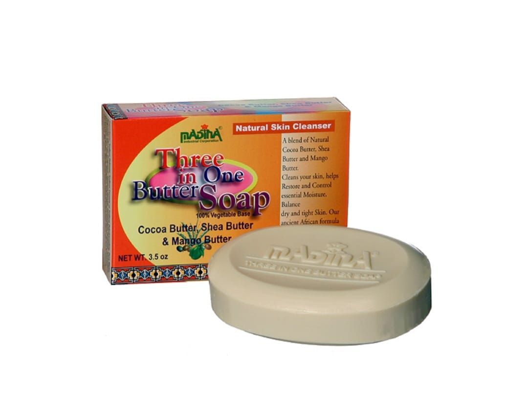 Madina Three in One Butter Soap 3.5oz