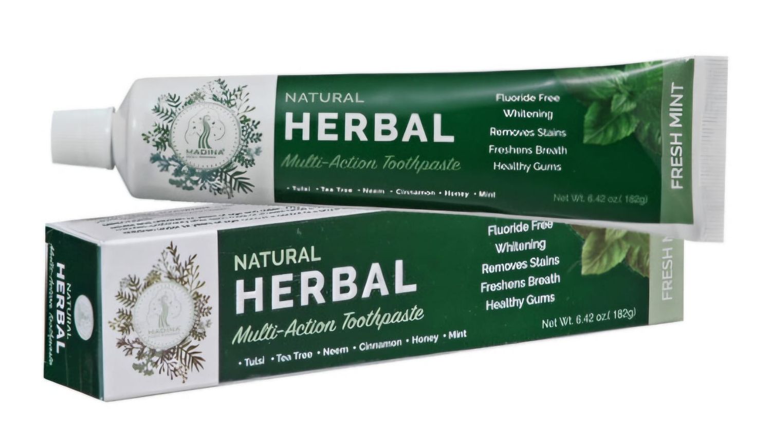 Madina Herbal Toothpaste 6.42oz