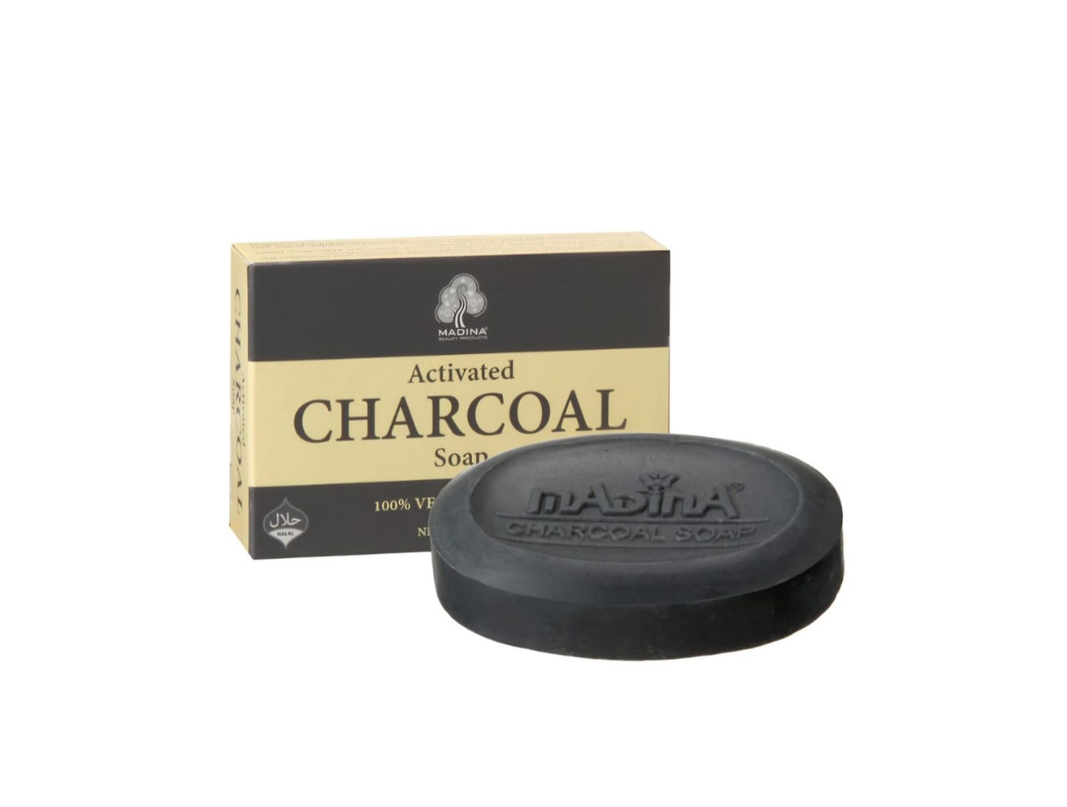 Madina Activated Charcoal Soap 3.5oz