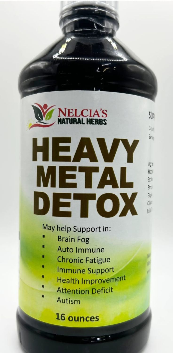 Nelcia Heavy Metal Detox liq 16floz