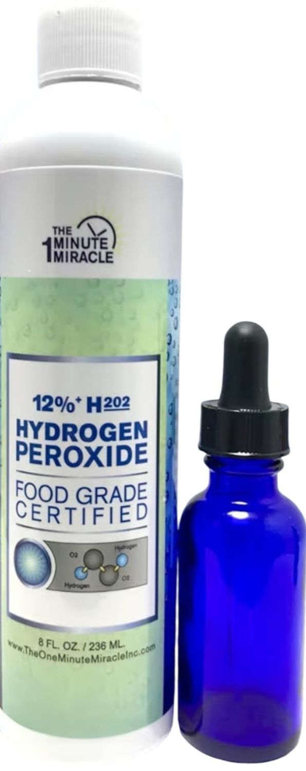 1 Minute Miracle 12%Hydrogen Peroxide 8oz