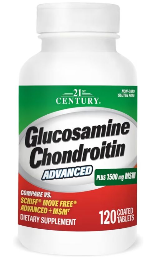 21Century Glucosamine Chondroitin 120tabs