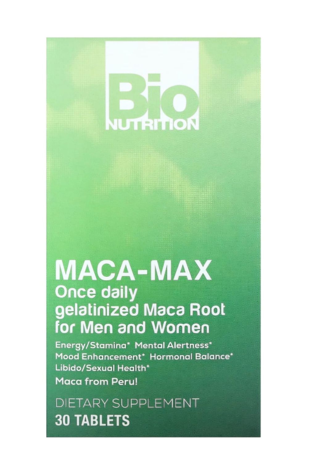 Bio Nutrition Maca-max 30tabs