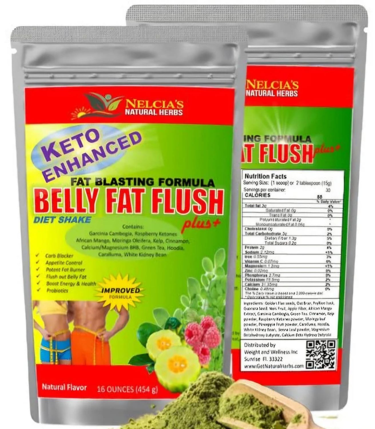 Nelcia Keto bellyfat flush16oz