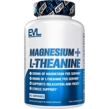 Evl Magnesium + L-Theanine 90vcaps