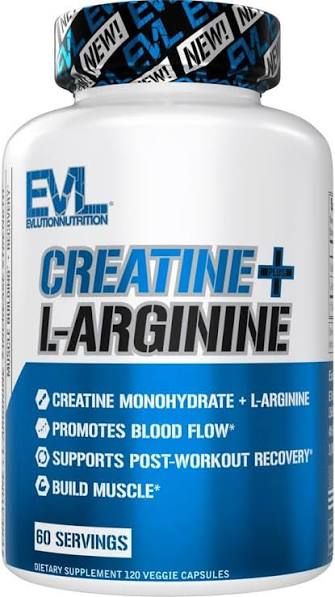 EVL Creatine + Arginine 120veggie caps