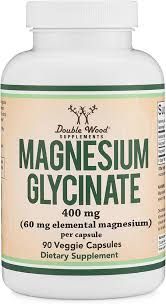 Double Wood Magnesium Glycinate 400mg 90vcaps