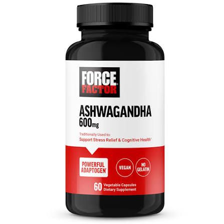 Force Factor Ashwagandha 60vcap