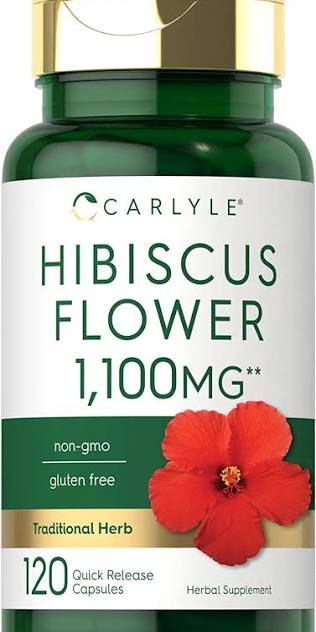 Carlyle Hibiscus Flower 120caps