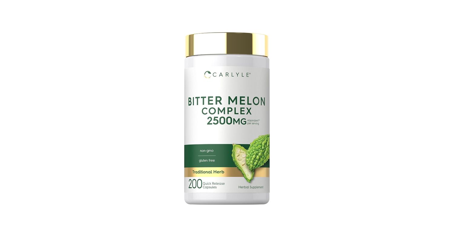 Carlyle Bitter Melon Complex 2500mg 200qrcaps