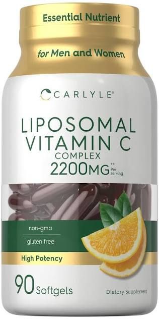 Carlyle Liposomal Vitamin C Complex 2200mg 90sftgels