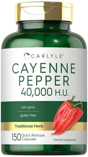 Carlyle cayenne pepper 40000hu