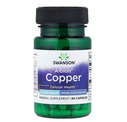 Swanson Albion Chelated Copper