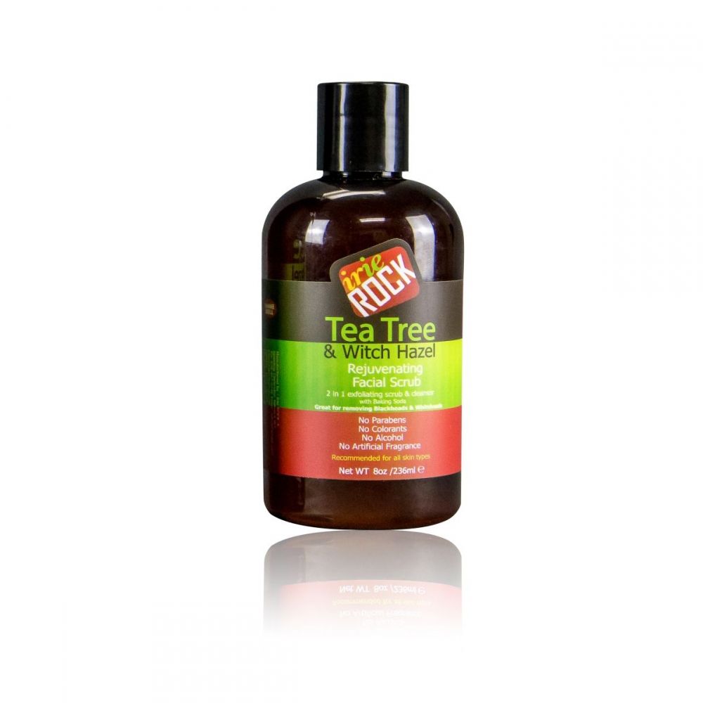 Irie Rock Tea Tree Facial Scrub 8oz
