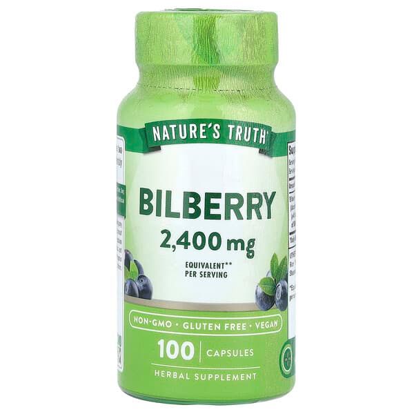Nature's Truth Bilberry 2400mg