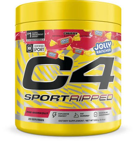 C4 Sport Ripped Cherry Jolly Rancher 9.4oz