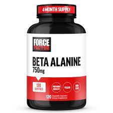 Force Factor Beta Alanine 750mg 120vcaps
