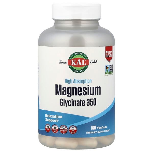 KAL Magnesium Glyc 350 160ca