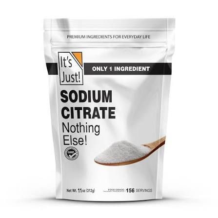 It's Just Sodium Citrate
