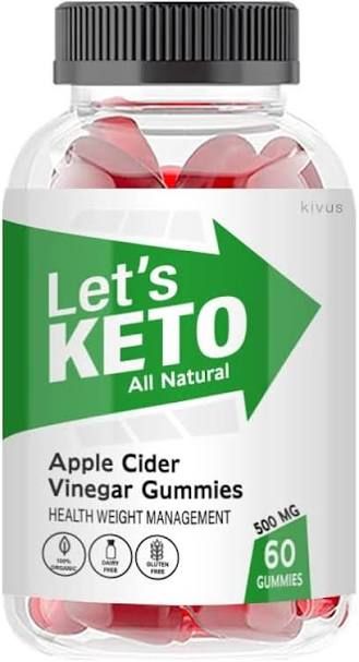 LETS KETO APPLE CIDAR GUMMIES