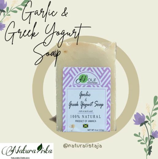 Nour Garlic&amp;GreekYogurtSoap